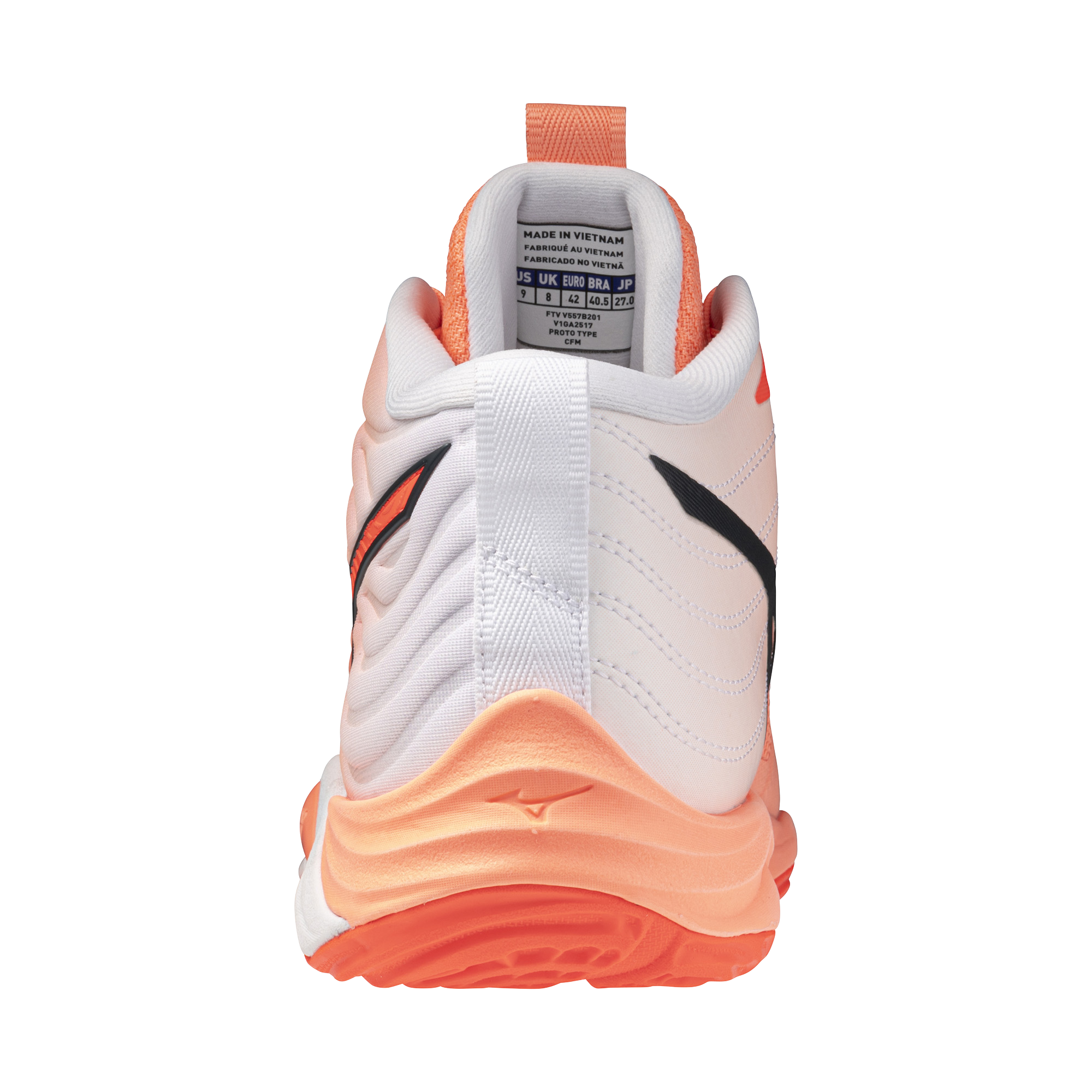 WAVE MOMENTUM ELITE MID FLAMINGO CORAL LAVA ORANGE WHITE
